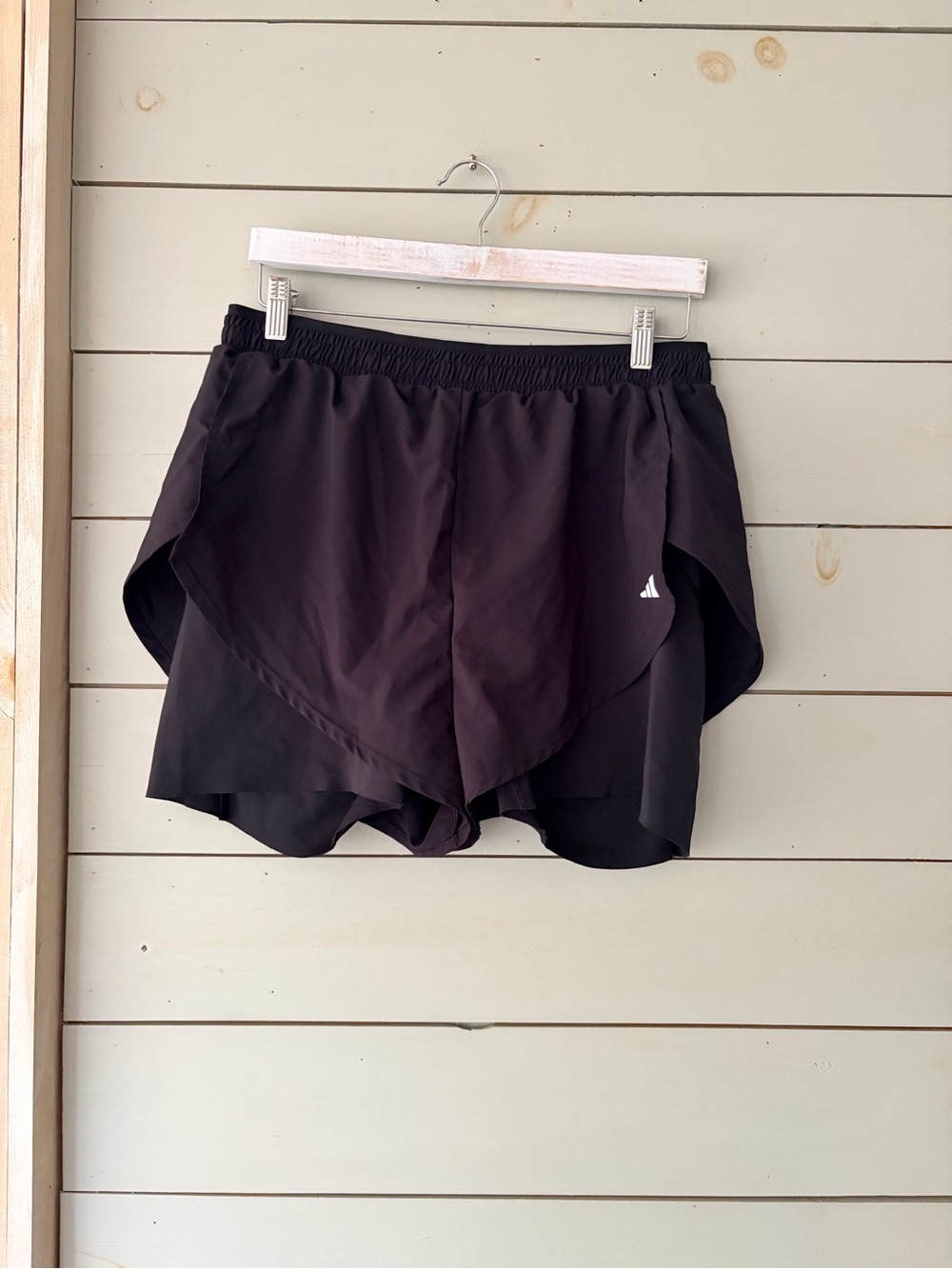 Adidas AEROREADY Black 2-in-1 Running Shorts Built-In Liner
